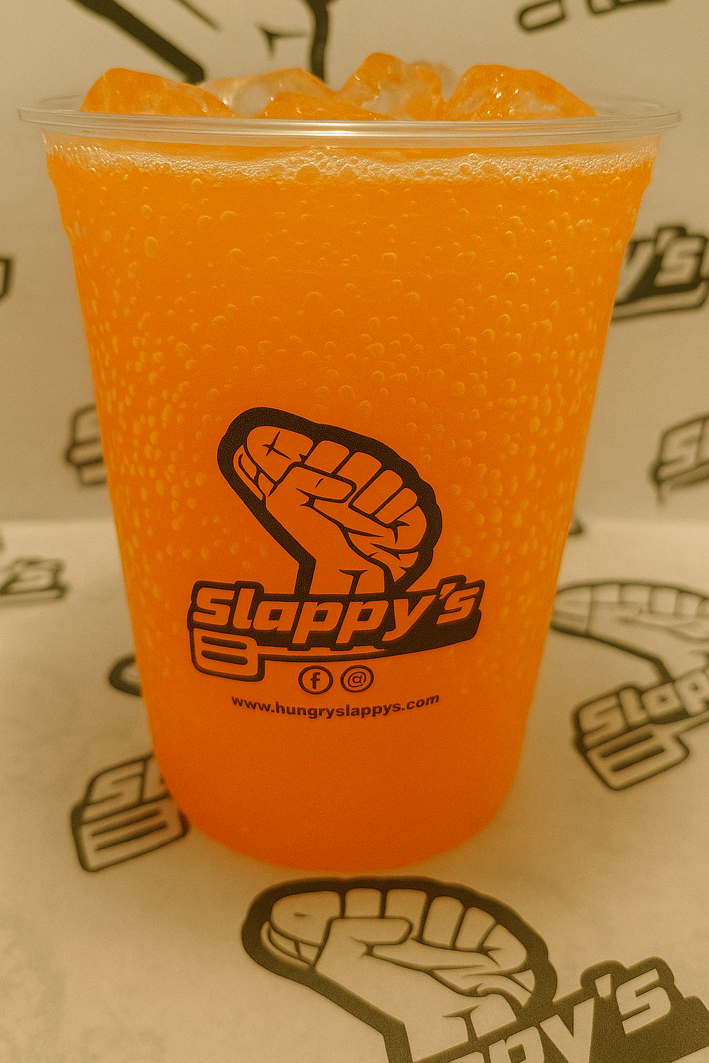 Vibrant Slappy's Orange Cream Soda